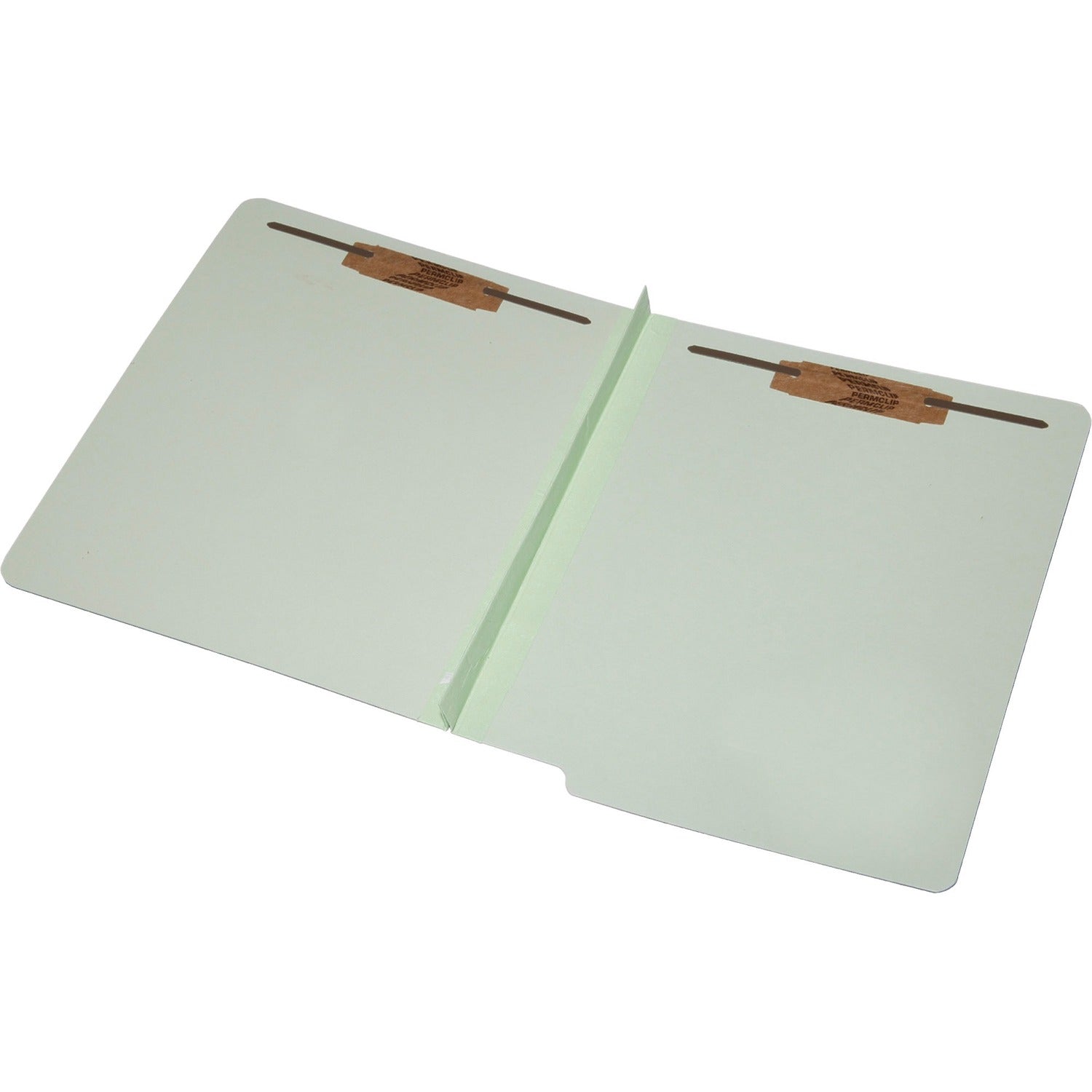 AbilityOne 7530015907105 SKILCRAFT End Tab Classification Folders, Letter Size, Light Green, 25/Box