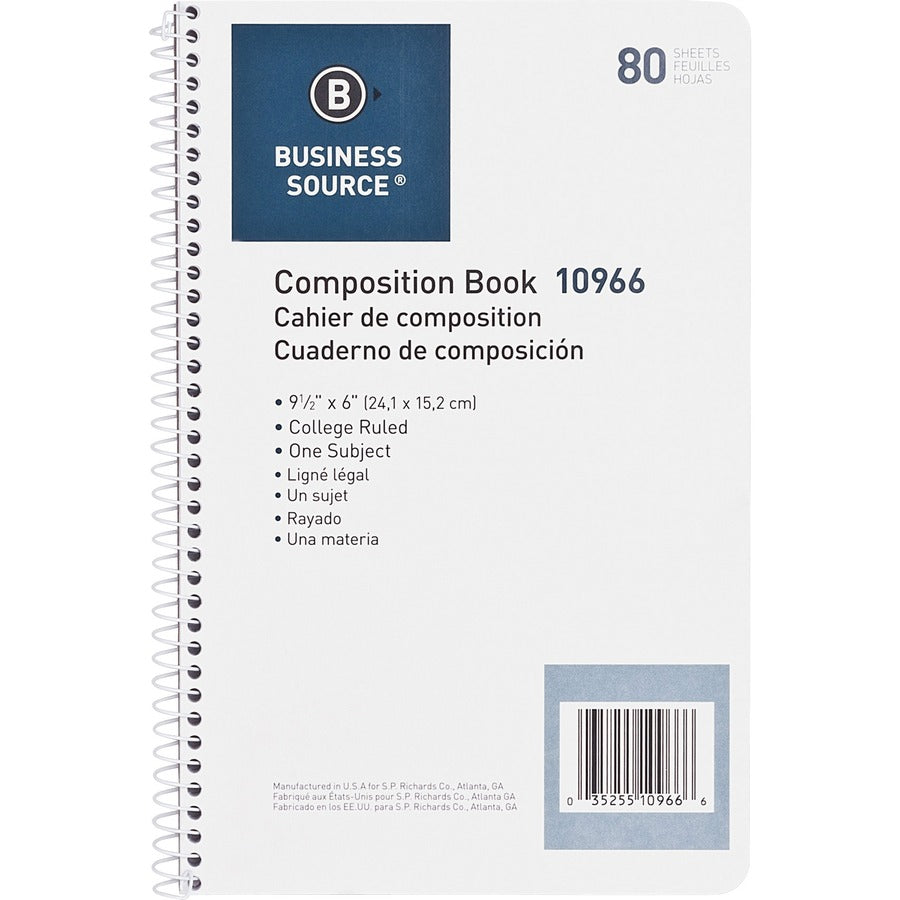 Business Source College Ruled Composition Books (10966)