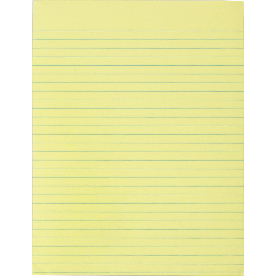 Business Source Glued Top Ruled Memo Pads - Letter (50551)