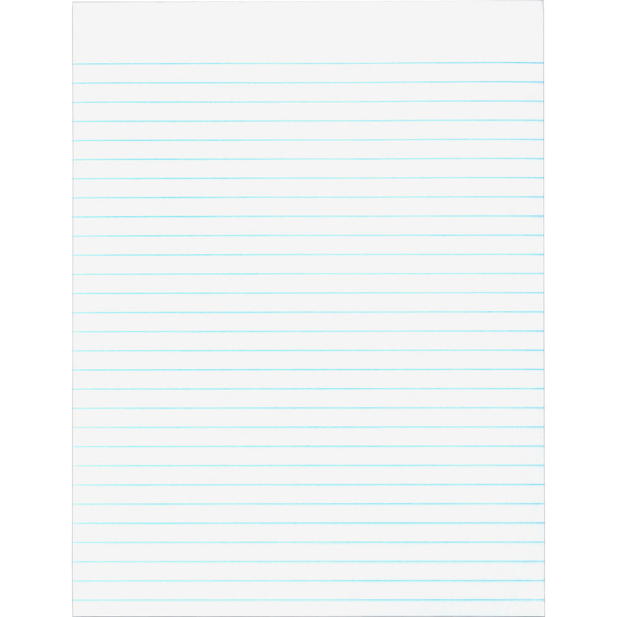 Business Source Glued Top Ruled Memo Pads - Letter (50552)