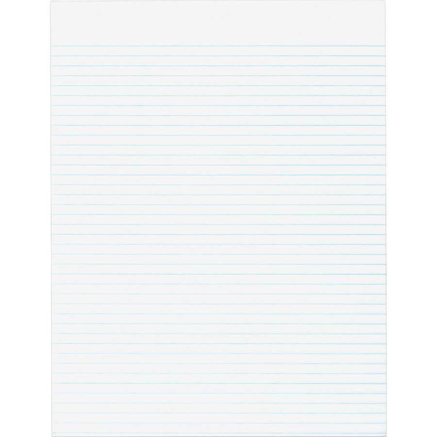 Business Source Glued Top Ruled Memo Pads - Letter (50553)