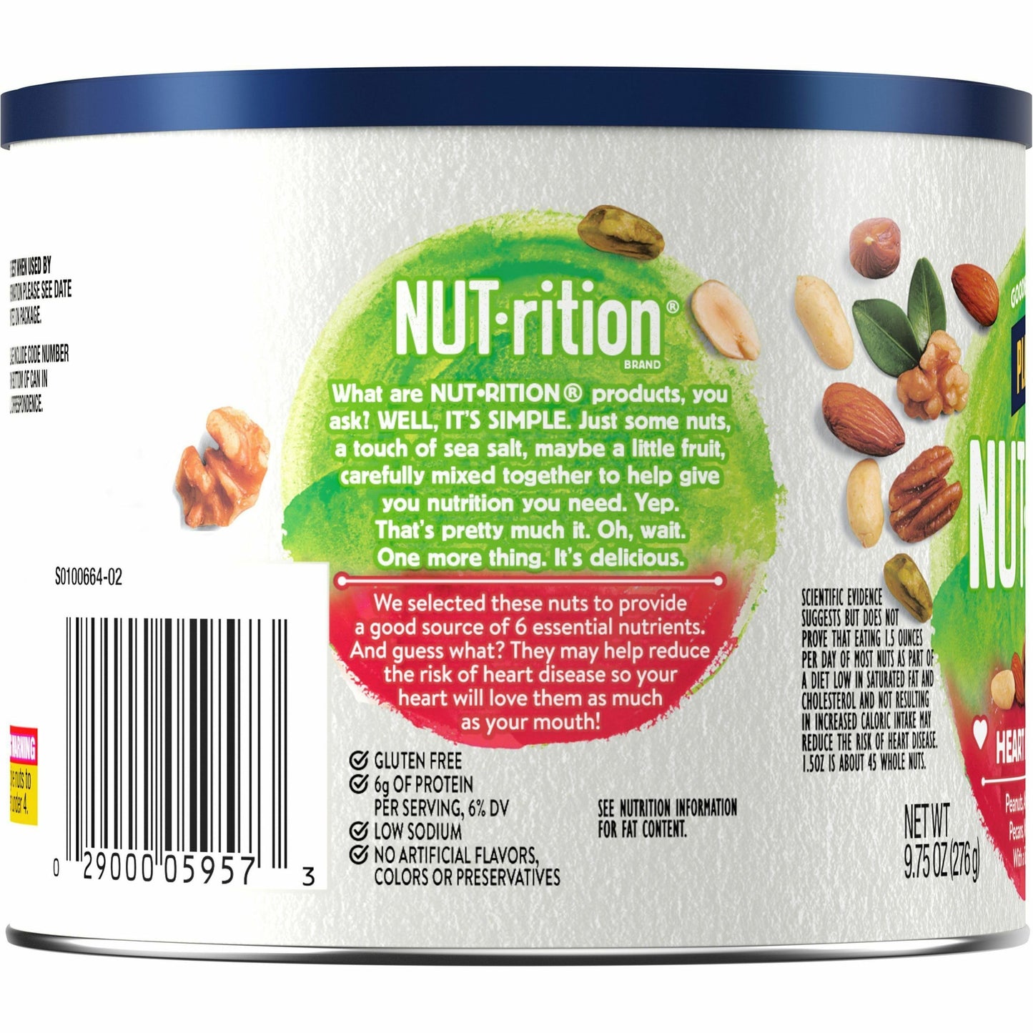 Hormel Foods NUT-rition Heart Healthy Mix (05957)