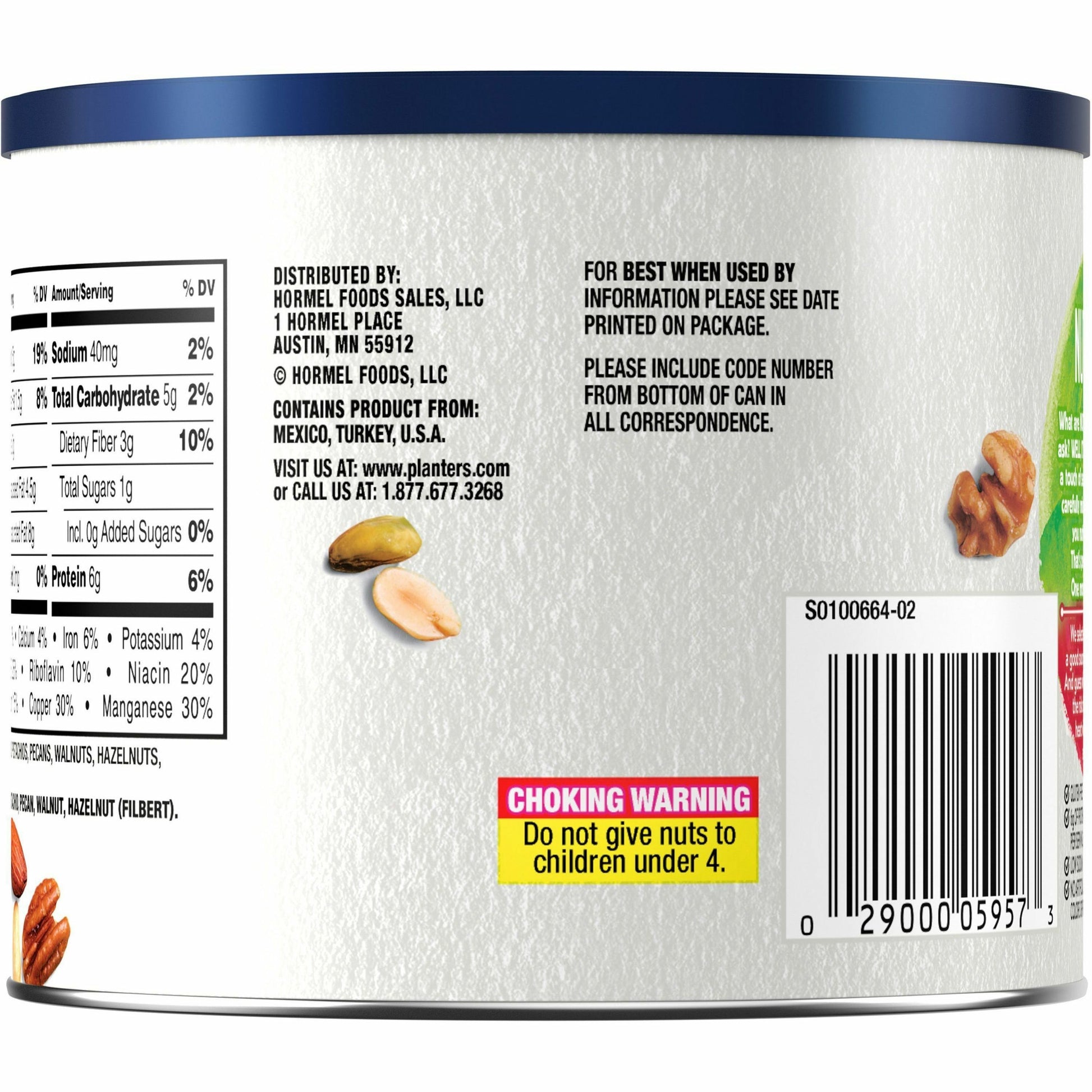 Hormel Foods NUT-rition Heart Healthy Mix (05957)