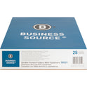 Business Source Letter Recycled Pocket Folder (78531)