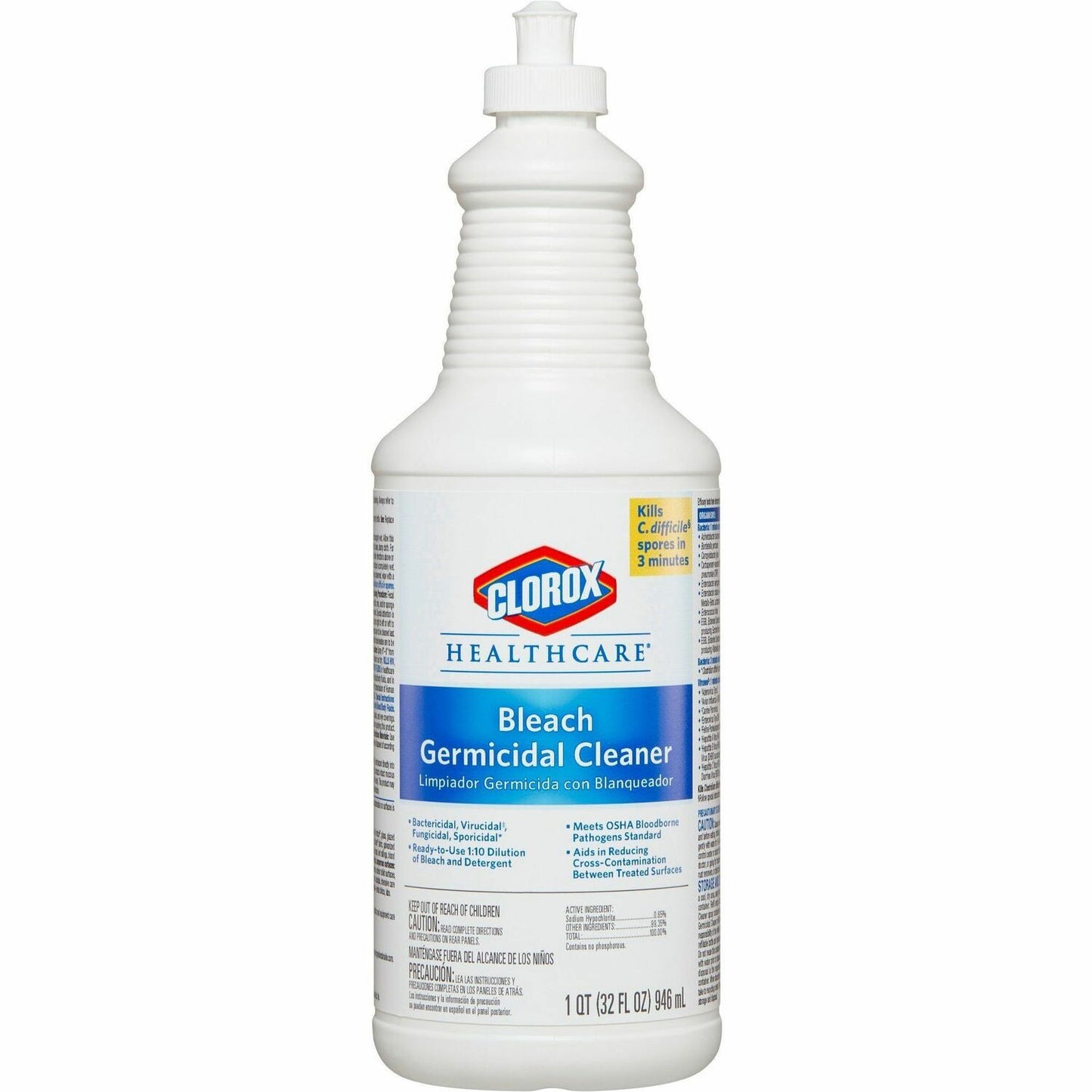 Clorox Healthcare Pull-Top Bleach Germicidal Cleaner (68832)