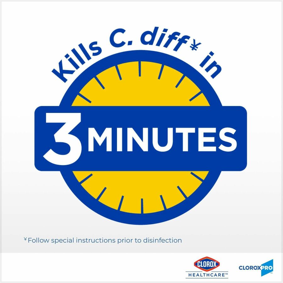 Clorox Healthcare Pull-Top Bleach Germicidal Cleaner (68832)