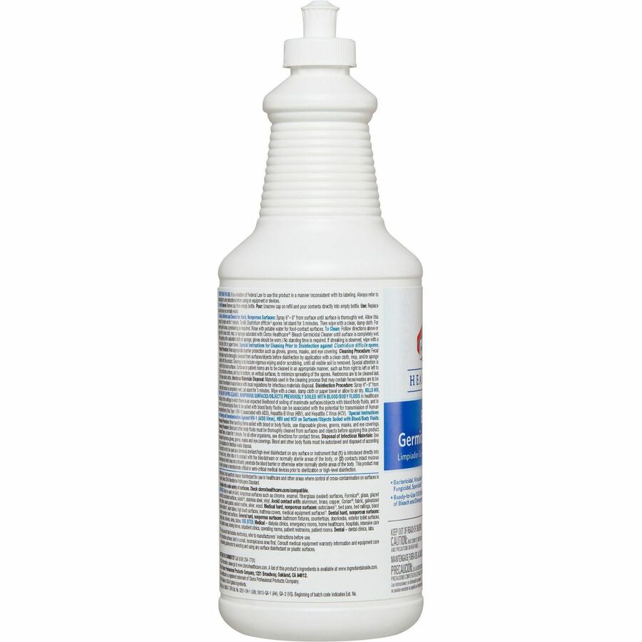Clorox Healthcare Pull-Top Bleach Germicidal Cleaner (68832)
