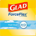 Glad ForceFlex Tall Kitchen Drawstring Trash Bags (78361)