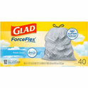 Glad ForceFlex Tall Kitchen Drawstring Trash Bags (78361)