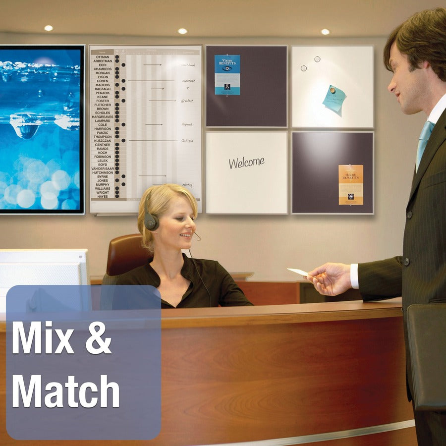 Quartet Matrix 36-employee In/Out Board (33705)