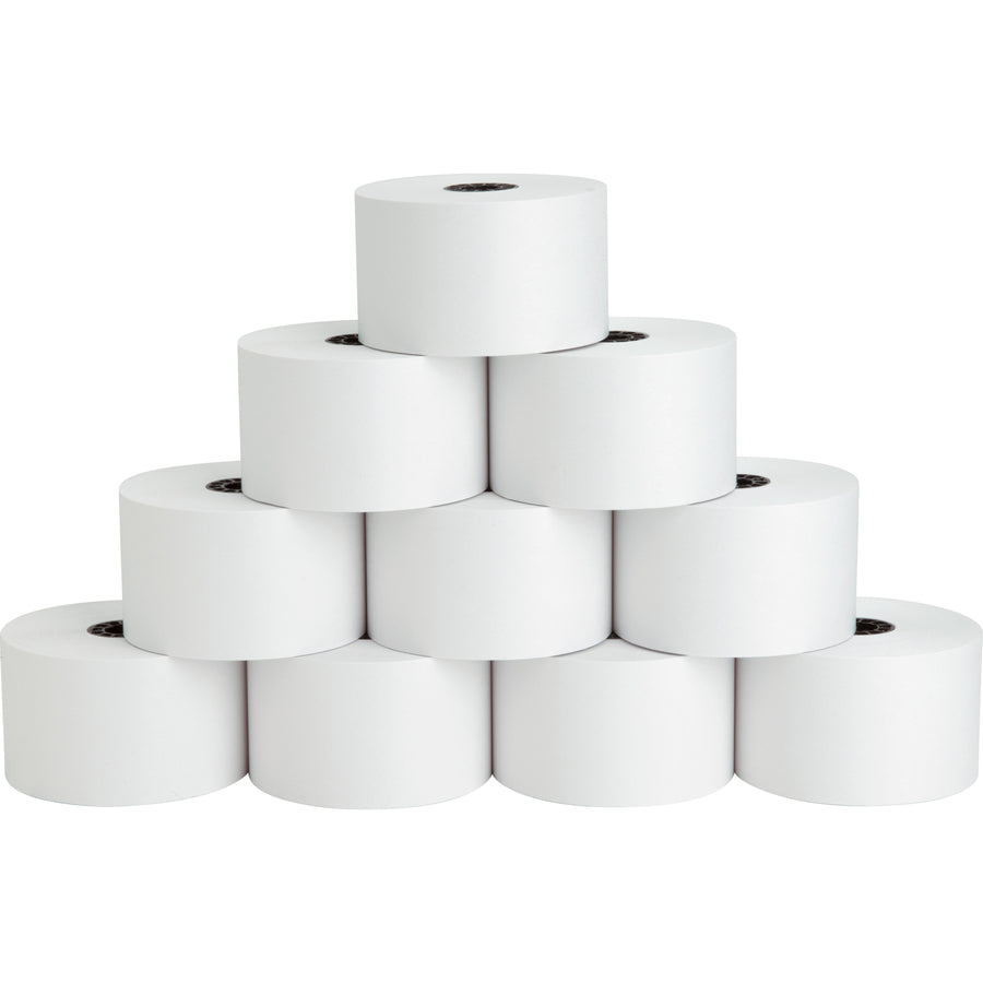 Business Source 1-Ply 155' Adding Machine Paper Rolls (31826)