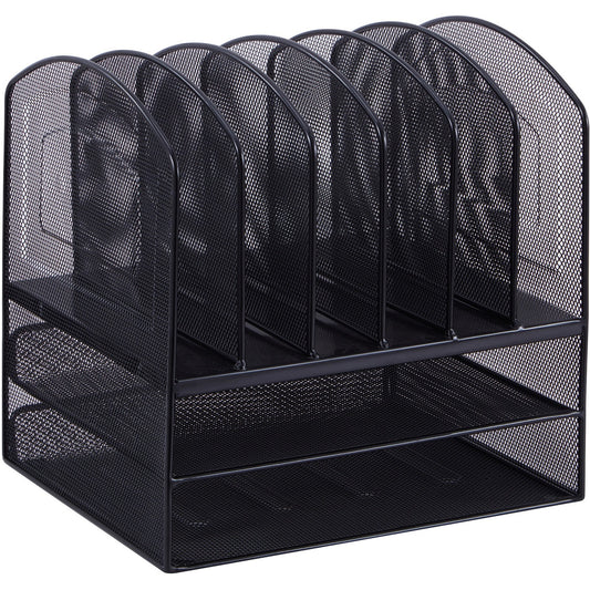 Lorell Mesh Desk Organizer (37523)