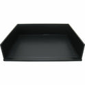 Victor 1154-5 Midnight Black Stacking Letter Tray