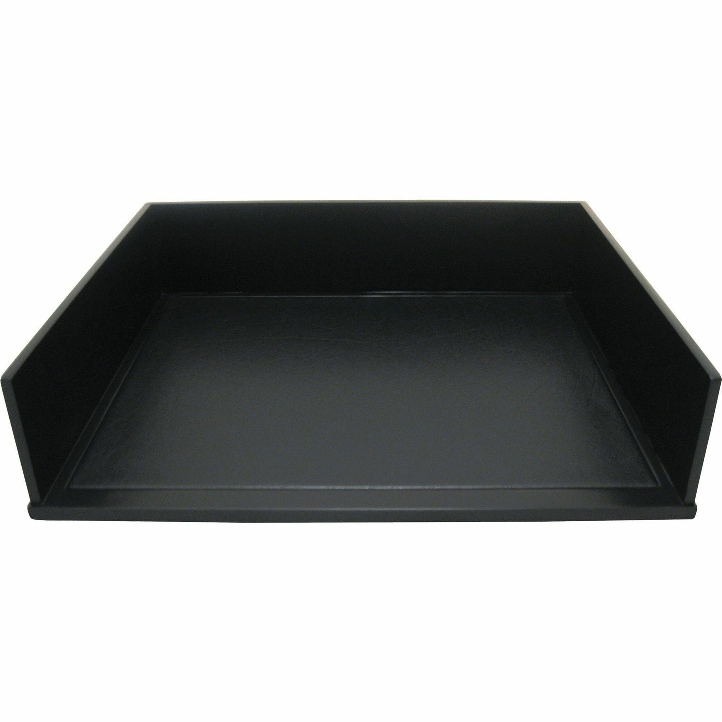 Victor 1154-5 Midnight Black Stacking Letter Tray