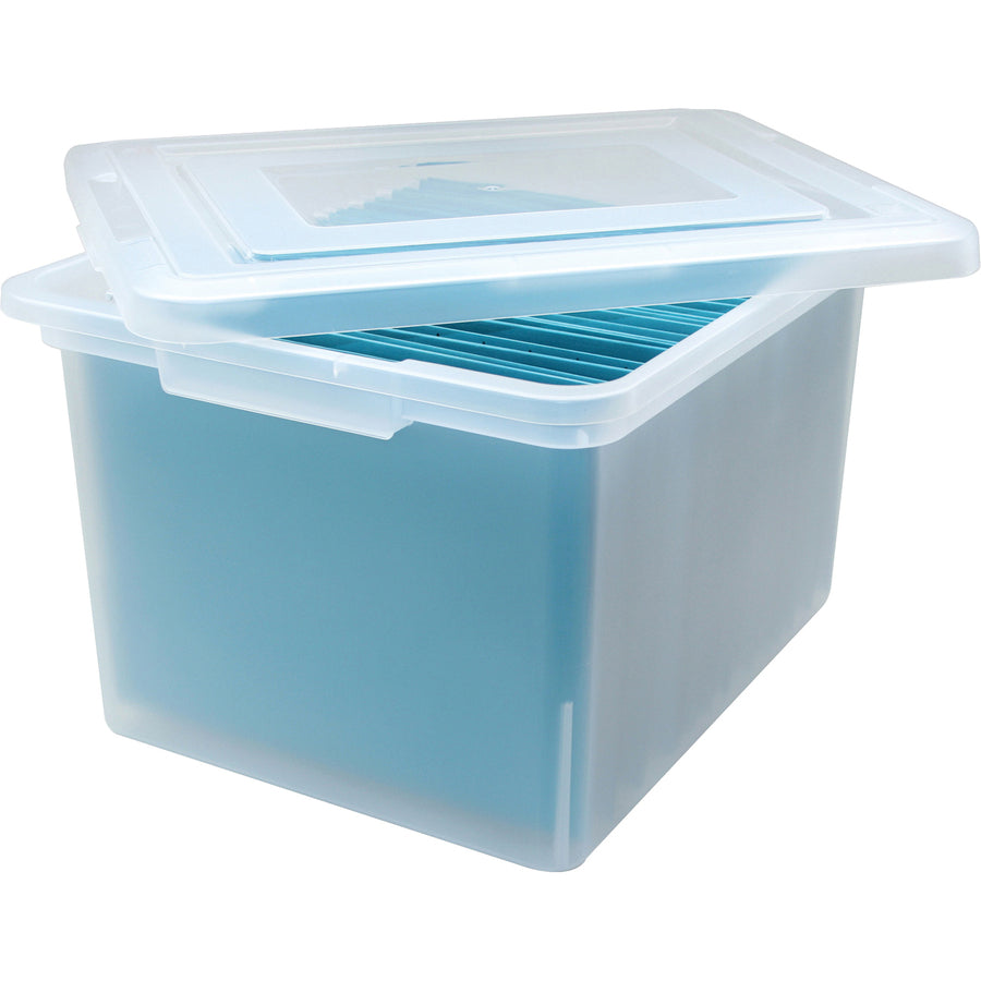 Lorell Stacking File Box (68925)