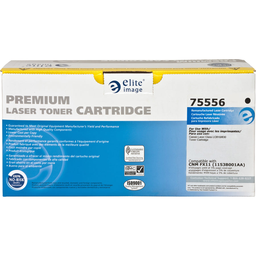 Elite Image Remanufactured Toner Cartridge - Alternative for Canon (75556)