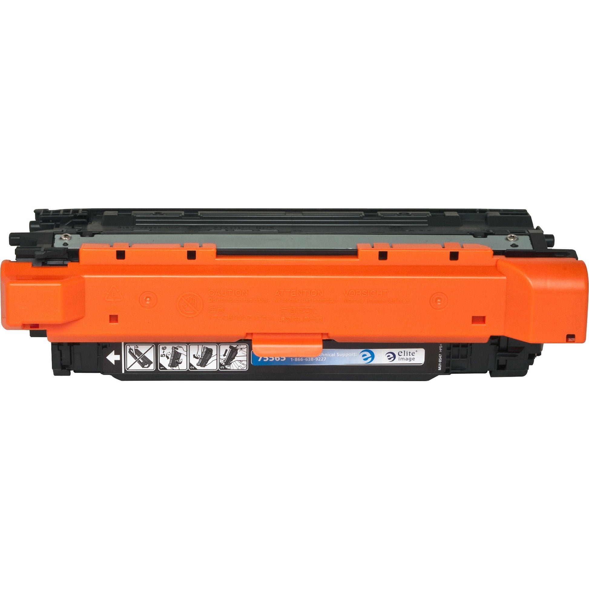 Elite Image Remanufactured Laser Toner Cartridge - Alternative for HP 504A (CE250A) - Black - 1 Each (75565)