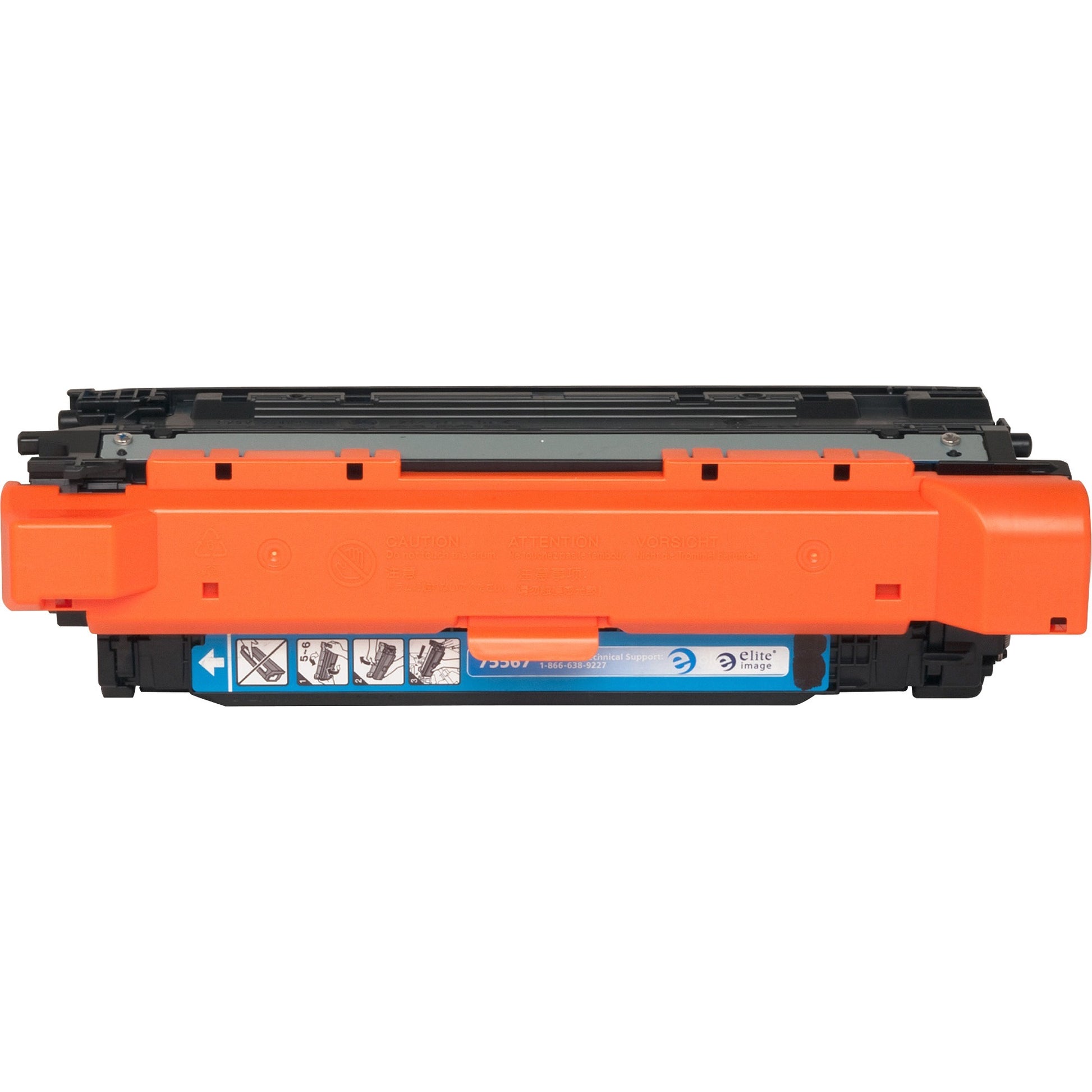 Elite Image Remanufactured Laser Toner Cartridge - Alternative for HP 504A (CE251A) - Cyan - 1 Each (75567)