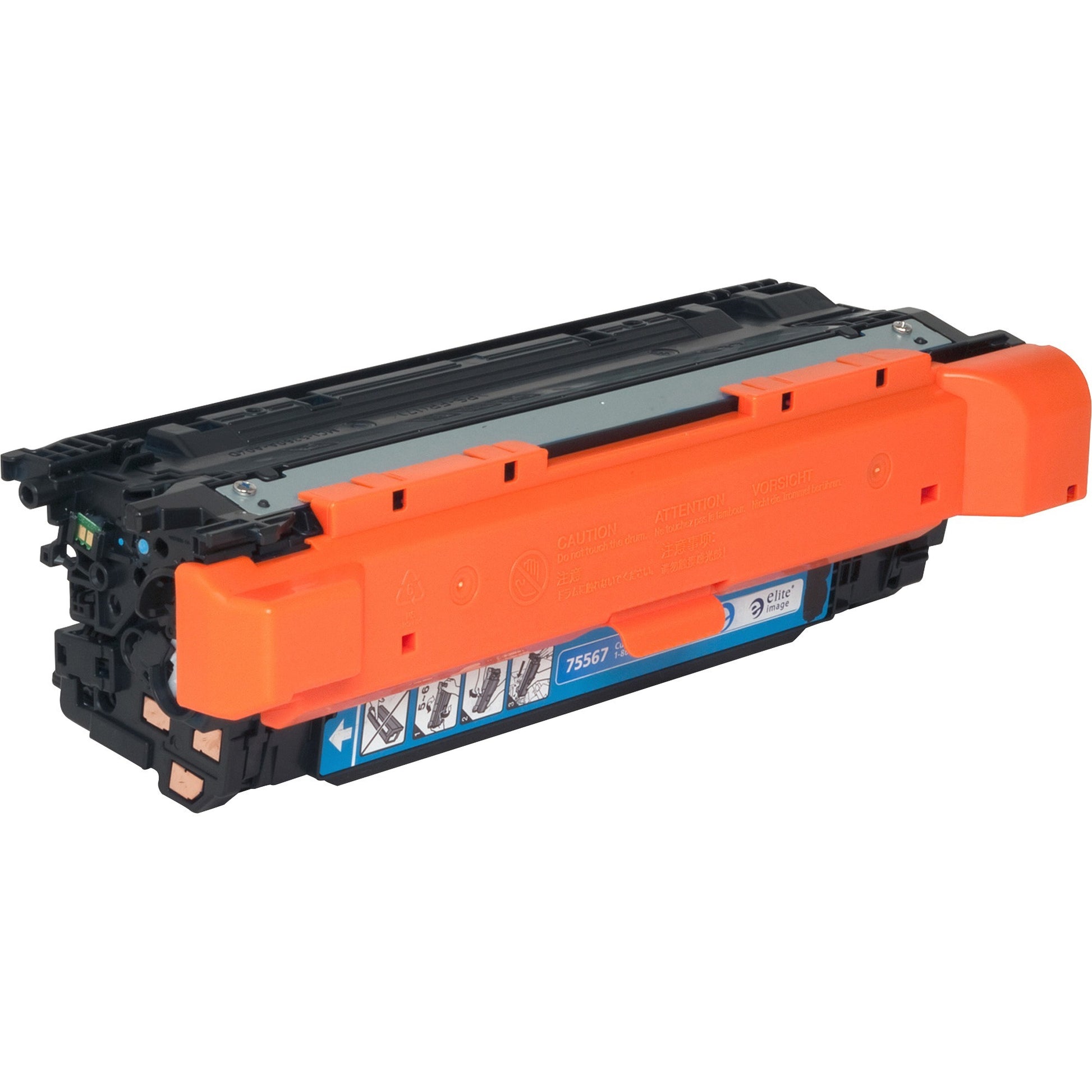 Elite Image Remanufactured Laser Toner Cartridge - Alternative for HP 504A (CE251A) - Cyan - 1 Each (75567)