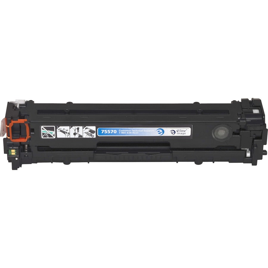 Elite Image Remanufactured Laser Toner Cartridge - Alternative for HP 128A (CE320A) - Black - 1 Each (75570)