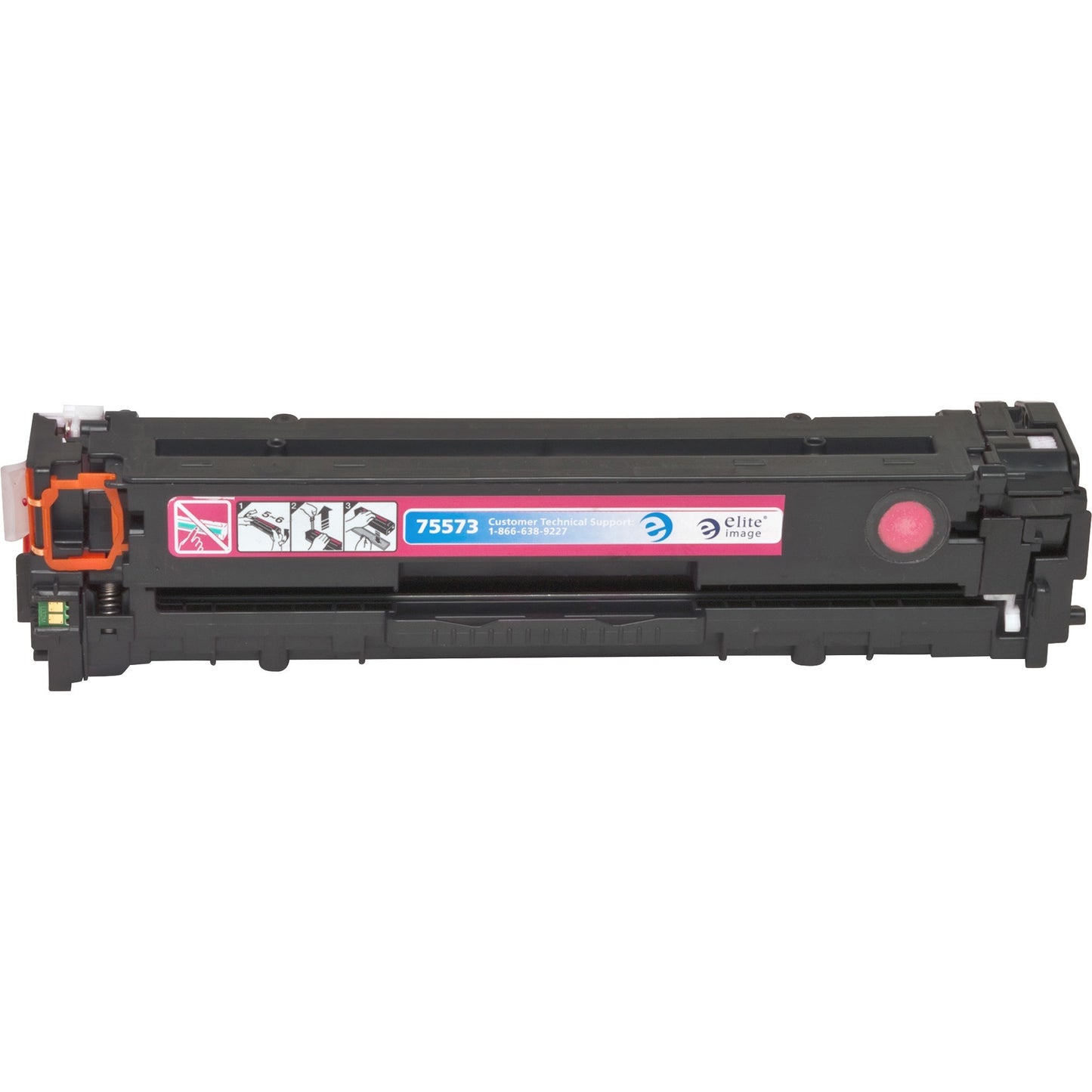 Elite Image Remanufactured Laser Toner Cartridge - Alternative for HP 128A (CE323A) - Magenta - 1 Each (75573)