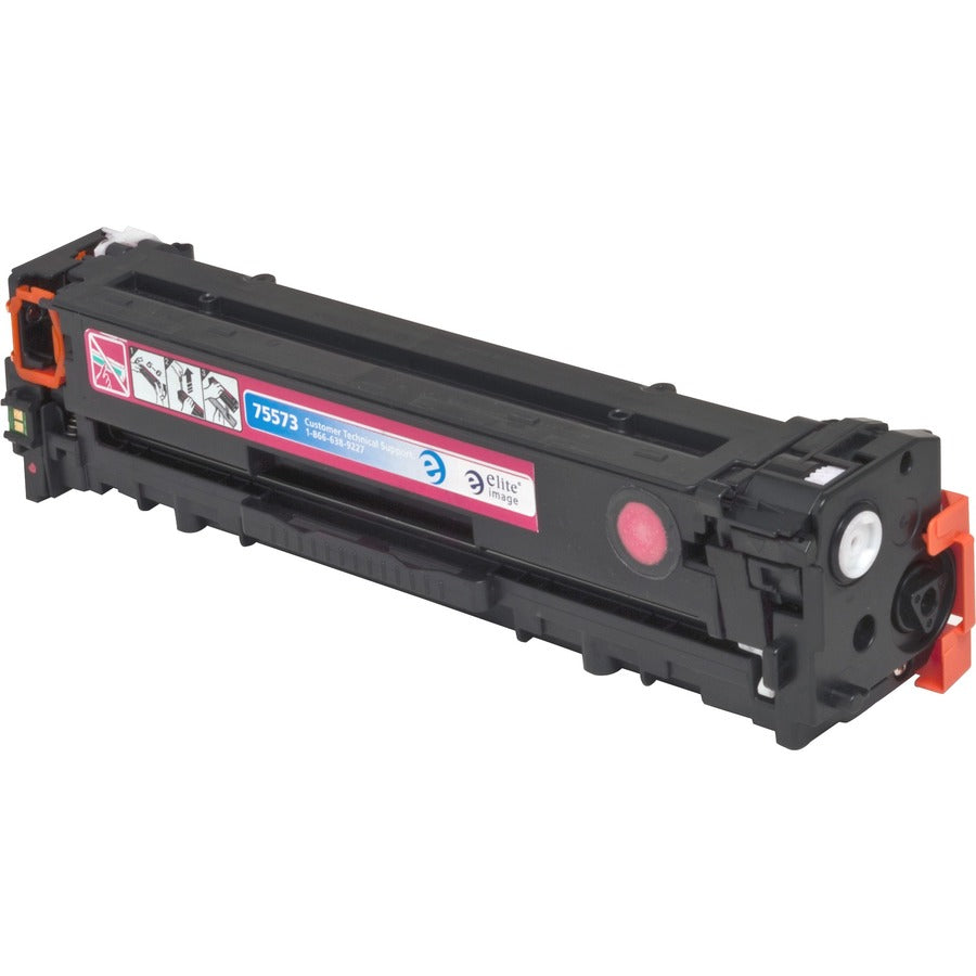 Elite Image Remanufactured Laser Toner Cartridge - Alternative for HP 128A (CE323A) - Magenta - 1 Each (75573)