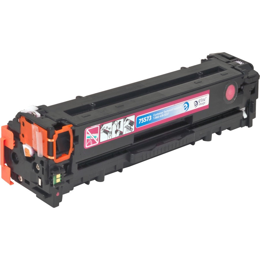 Elite Image Remanufactured Laser Toner Cartridge - Alternative for HP 128A (CE323A) - Magenta - 1 Each (75573)