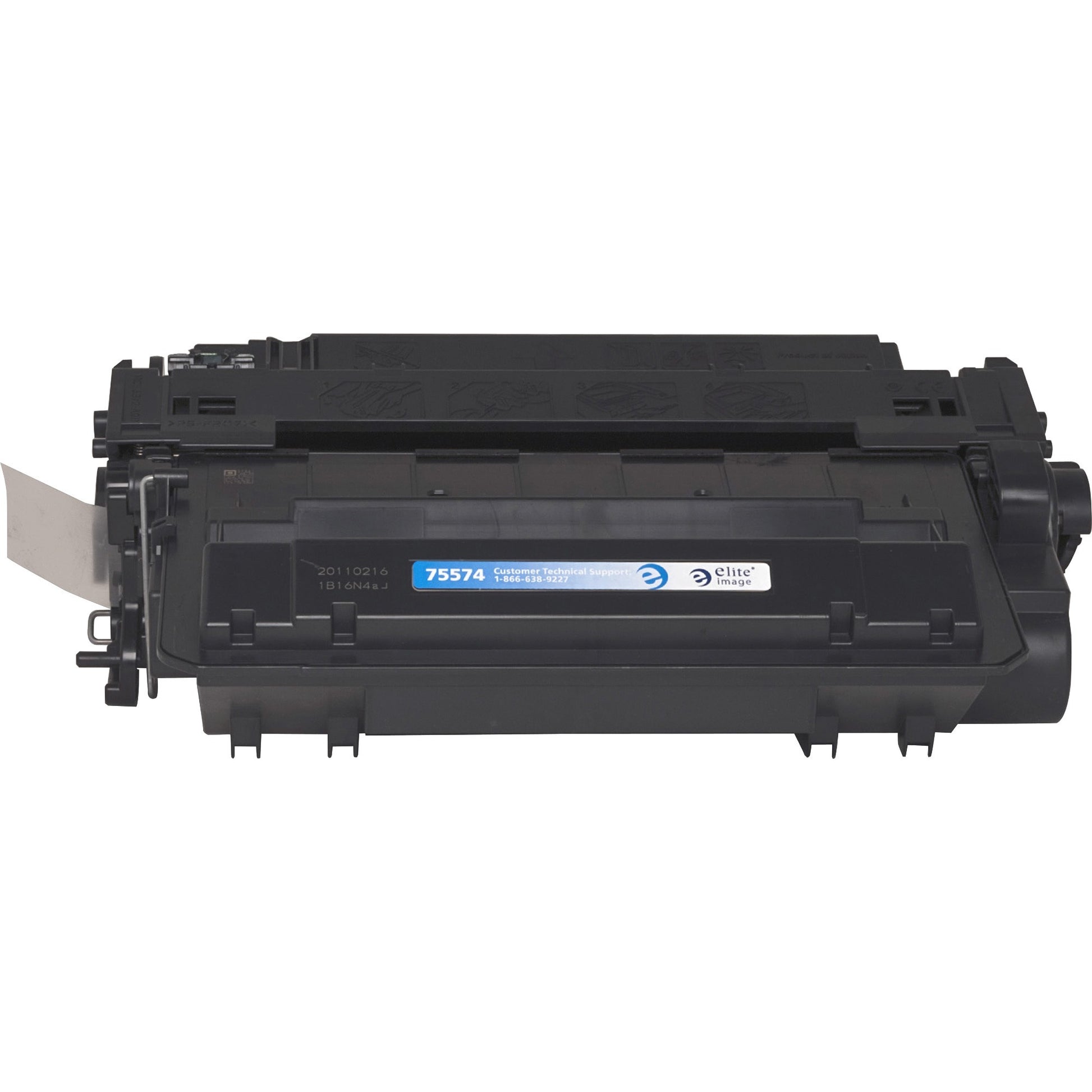 Elite Image Remanufactured Toner Cartridge - Alternative for HP 55X (CE255X) (75574)