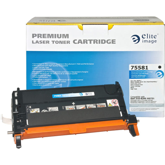 Elite Image Remanufactured High Yield Laser Toner Cartridge - Alternative for Dell 310-8395 - Black - 1 Each (75581)