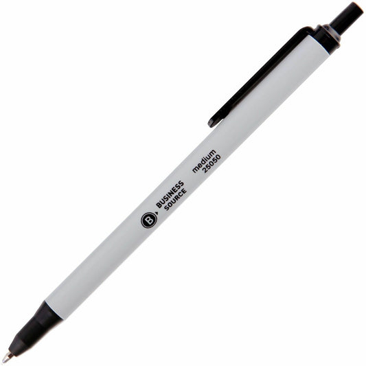 Business Source Retractable Ballpoint Pens (25050)