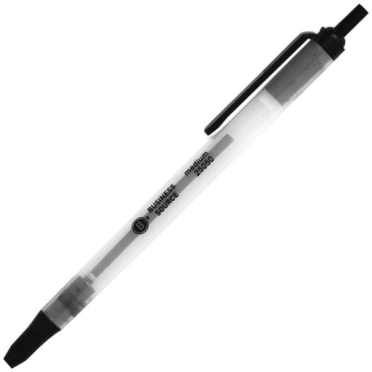 Business Source Retractable Ballpoint Pens (25050)