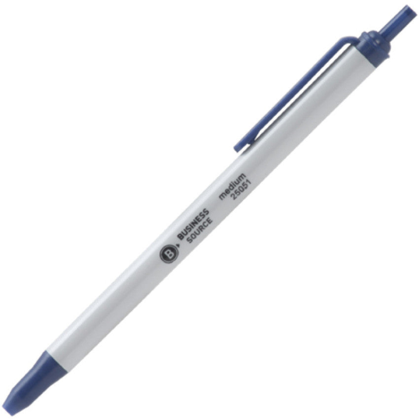 Business Source Retractable Ballpoint Pens (25051)