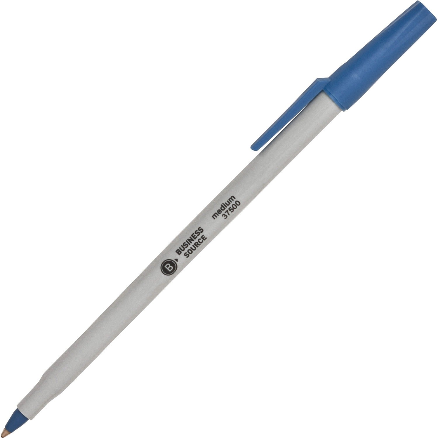 Business Source Medium Point Ballpoint Stick Pens (37500)