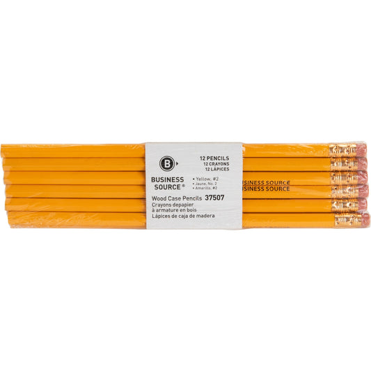 Business Source Woodcase No. 2 Pencils (37507)