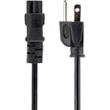 StarTech 10ft Laptop Power Cord, Nema1-15p To C5 (PXT101NB3S10)
