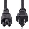 StarTech 10ft Laptop Power Cord, Nema1-15p To C5 (PXT101NB3S10)