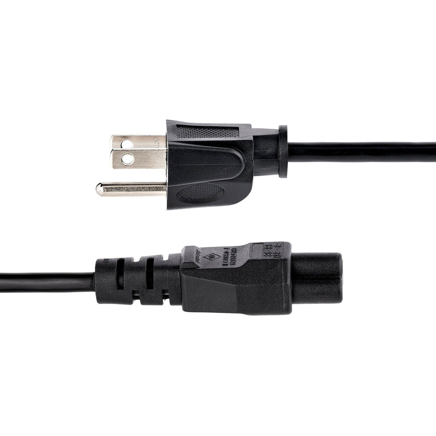 StarTech 10ft Laptop Power Cord, Nema1-15p To C5 (PXT101NB3S10)