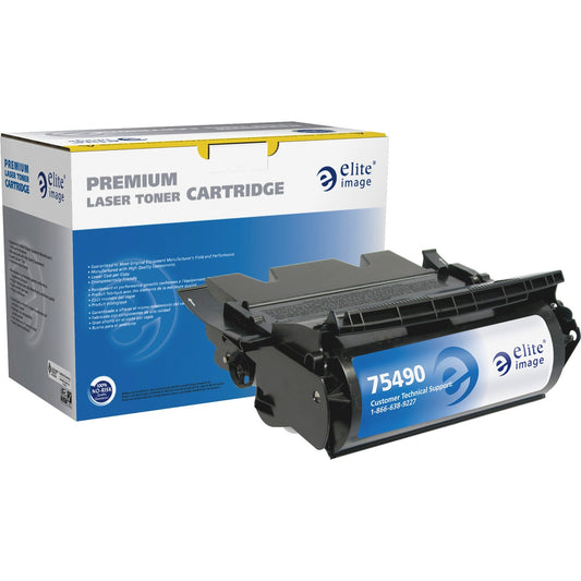 Elite Image Remanufactured MICR Toner Cartridge - Alternative for Lexmark (64015HA) (75490)