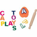 Creativity Street Dough Cutter Letters (9771)