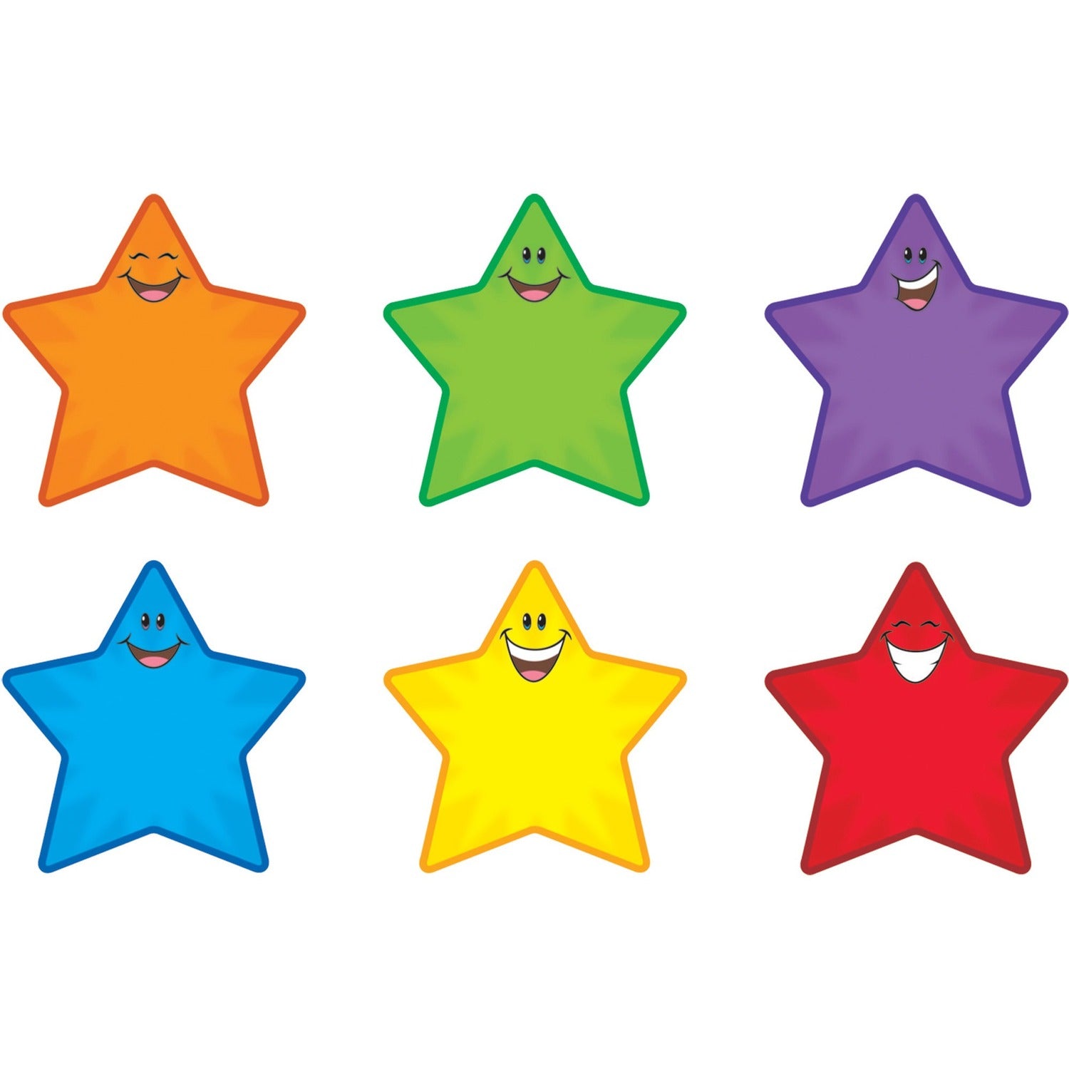 Trend Smiling Stars Accents (T10907)