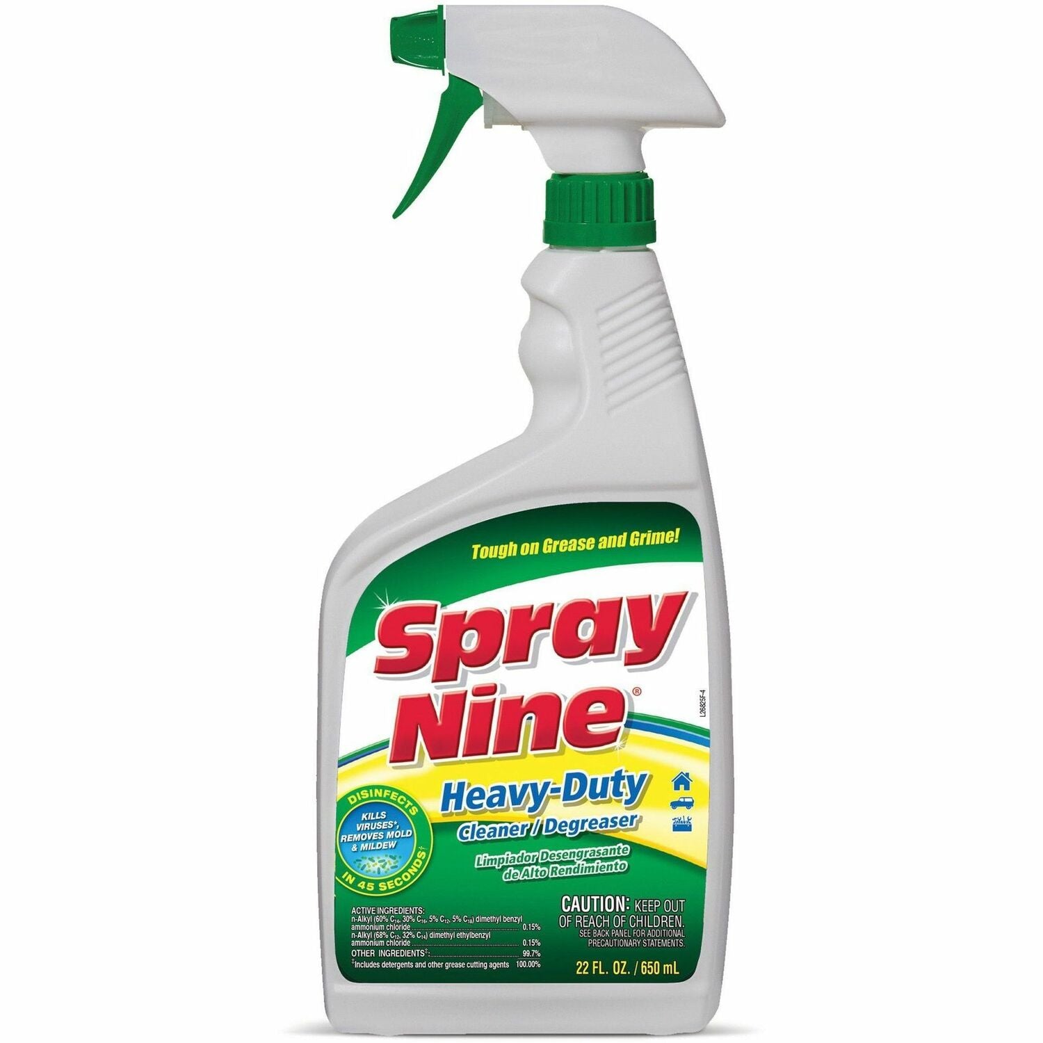 Spray Nine Heavy-Duty Cleaner/Degreaser w/Disinfectant (26825)