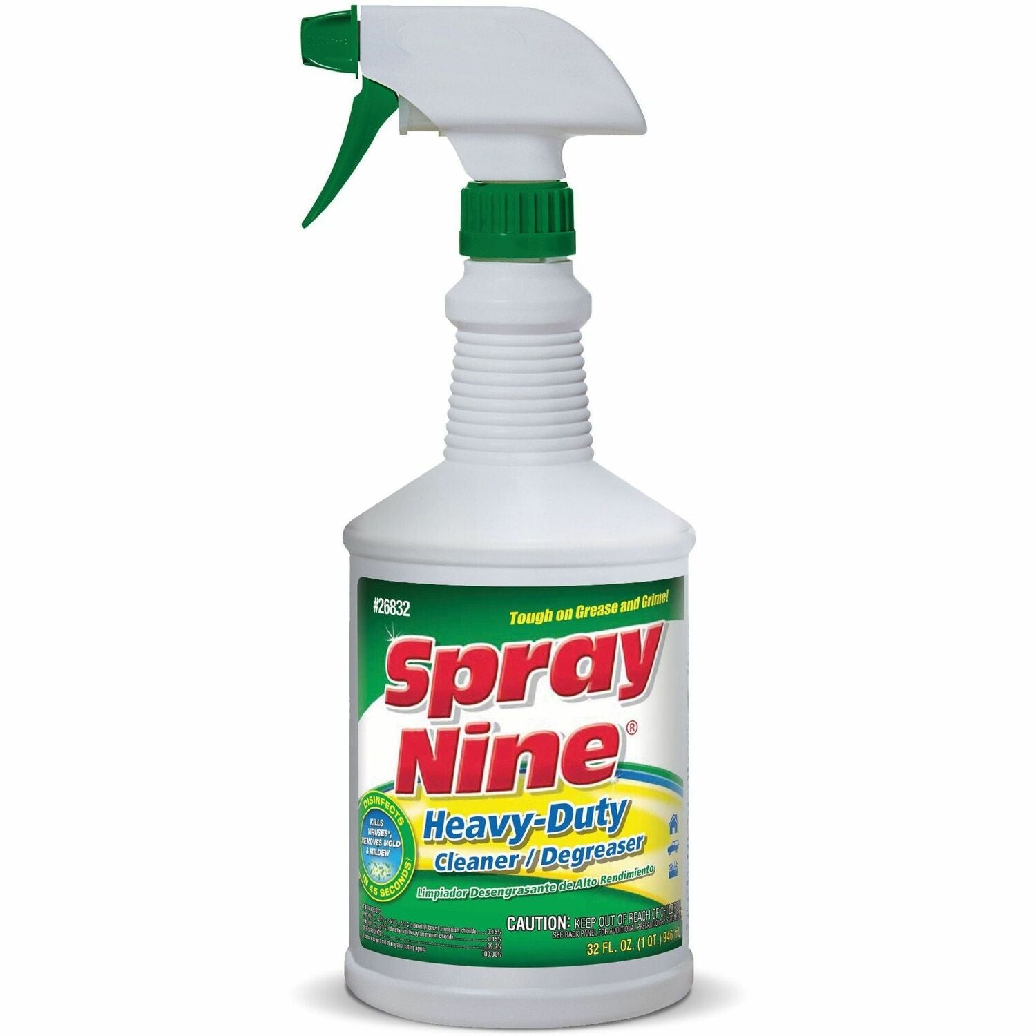 Spray Nine Heavy-Duty Cleaner/Degreaser w/Disinfectant (26832)