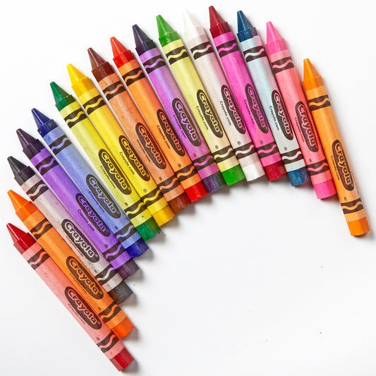 Crayola Triangular Anti-roll Crayons (528039)