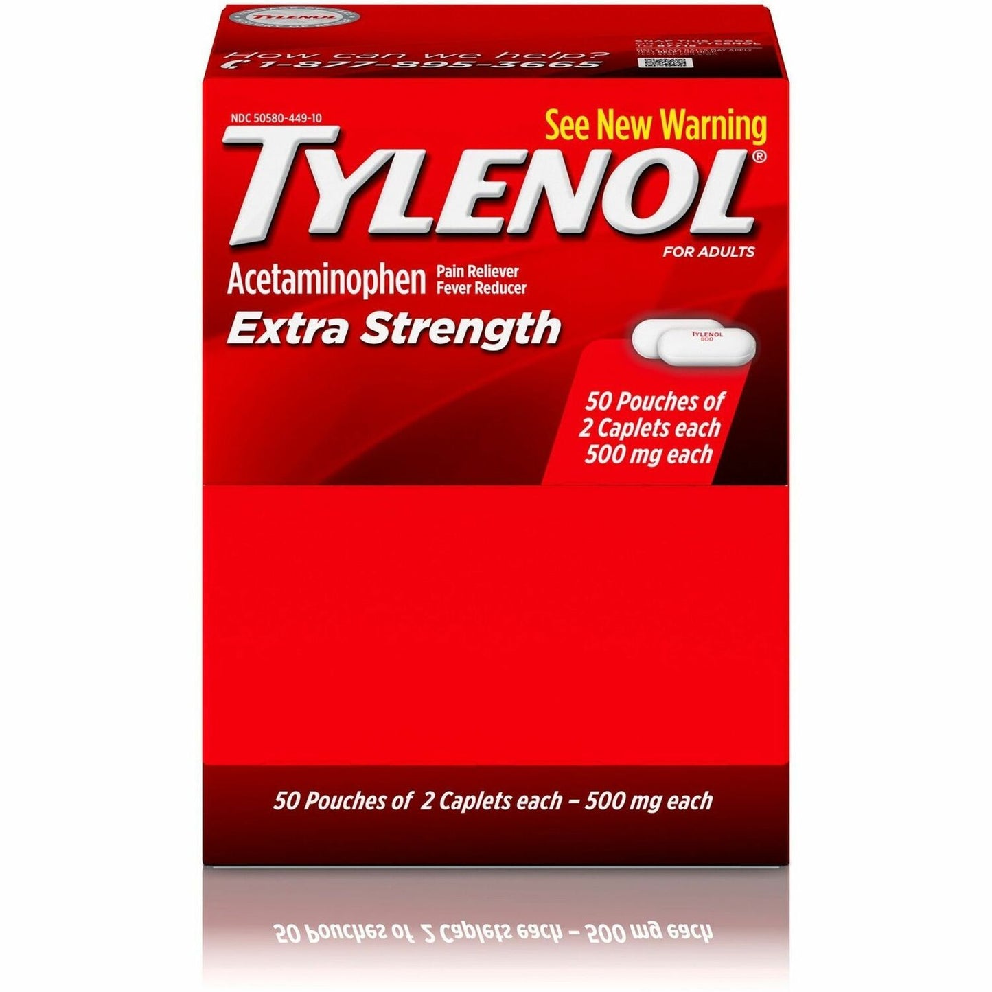 Tylenol Extra Strength Caplets (44910)