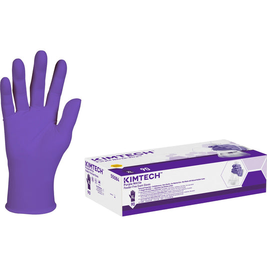 KIMTECH Purple Nitrile Exam Gloves (55084)