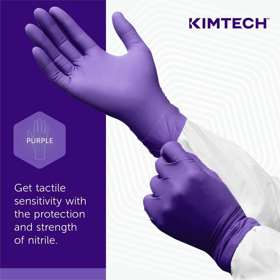 KIMTECH Purple Nitrile Exam Gloves (55084)