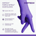 KIMTECH Purple Nitrile Exam Gloves (55084)
