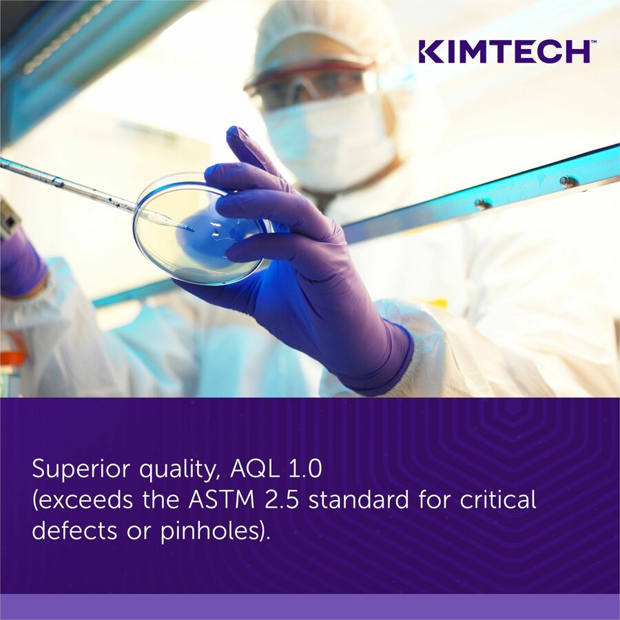 KIMTECH Purple Nitrile Exam Gloves (55084)