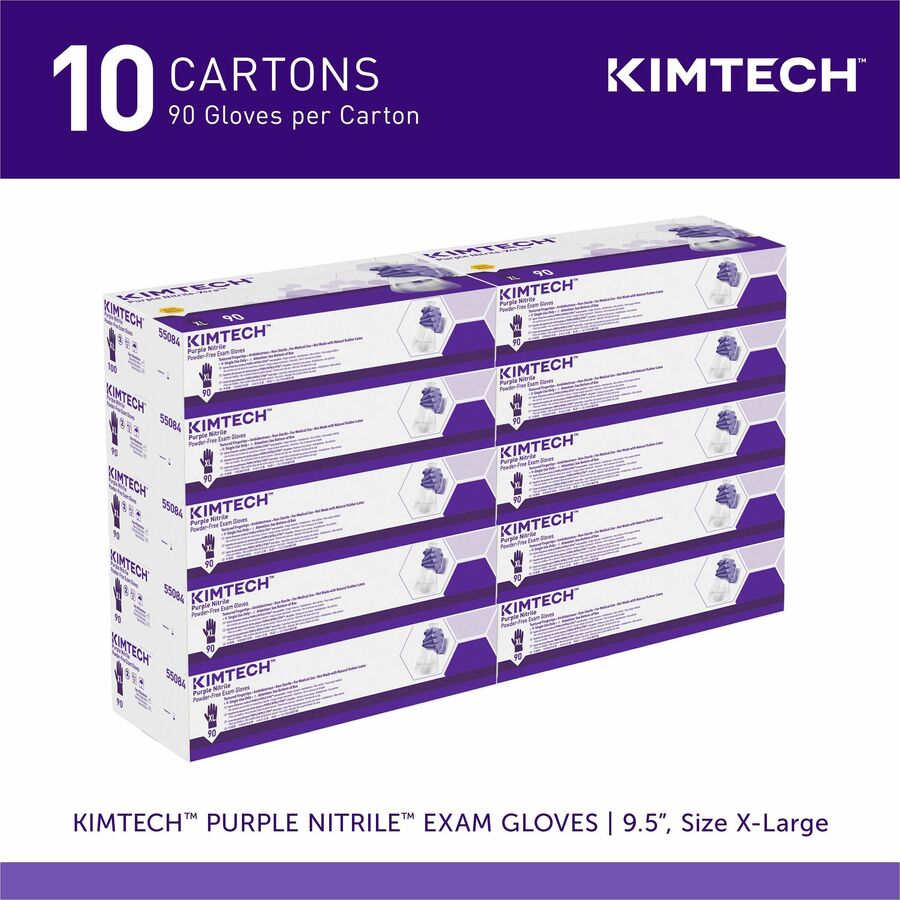 KIMTECH Purple Nitrile Exam Gloves (55084)