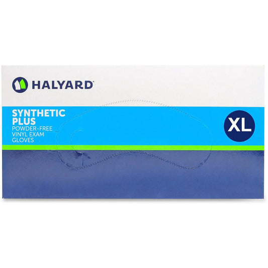 Halyard Synthetic Plus PF Vinyl Exam Gloves (55034)